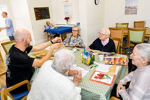 Ambleside Care Home Bexhill Resident Group Activity 900px